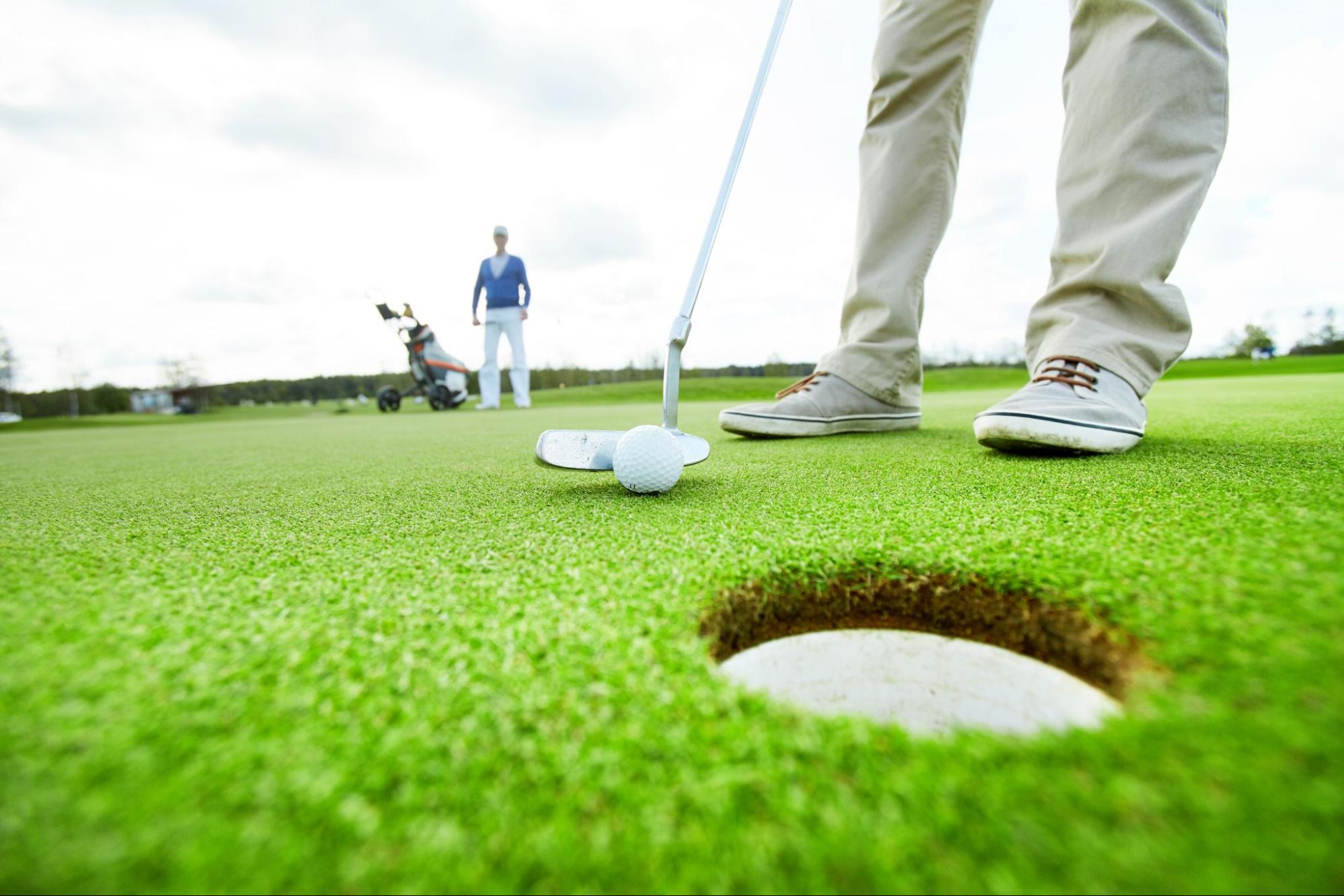 Why is Golf 18 Holes Golfer Start